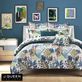 Rainforest Reversible Tropical Leaf Comforter Set Bedding by J Queen Bold Thumbnail Image