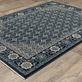Duke Dark Blue Traditional Bohemian Style Area Rugs Thumbnail Image