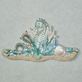 Seahorse Sea Turtle Pearlescent Coastal Wall Plaque Thumbnail Image