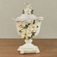 Sweet Magnolia Ivory Floral Decorative Covered Jar Thumbnail Image