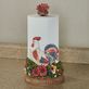 Floral Rooster Farmhouse Kitchen Countertop Paper Towel Holder Thumbnail Image