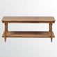 Clifton Cane Natural Hued Handcrafted Mango Wood Coffee Table Thumbnail Image