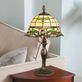 Gaines Tiffany Stained Art Glass Accent Table Lamp by Dale Tiffany Thumbnail Image