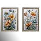 Fall Floral Whimsy Champagne Silver Framed Wall Art Thumbnail Image
