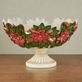Holiday Poinsettia Christmas Decorative Centerpiece Bowl Thumbnail Image