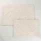 Myra Solid Color Scroll Medallion Nonslip Bath Rug Set of 2 Thumbnail Image