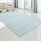Ellie Light Blue Tonal Stripe Hand Tufted Wool Viscose Area Rugs Thumbnail Image