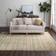 Divina Ultra Soft Ornate Design Tan Area Rugs Thumbnail Image