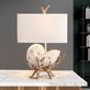 Nautilus Shell and Driftwood Coastal Table Lamp Thumbnail Image