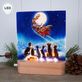 Marcello Corti Santas Arrival Dogs Watching Santa Christmas LED Acrylic Tabletop Nightlight Thumbnail Image