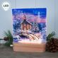 Dona Gelsinger O Come Emmanuel Winter Church Christmas LED Acrylic Tabletop Nightlight Thumbnail Image