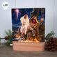 Dona Gelsinger Journey to Bethlehem Mary and Joseph Christmas LED Acrylic Tabletop Nightlight Thumbnail Image