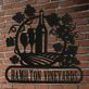 Wine and Grapes Indoor Outdoor Personalized Metal Wall Art Sign by JasonW Studios Thumbnail Image