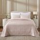 Vineyard Blush Traditional Leaf Woven Matelasse Coverlet Set Bedding Thumbnail Image