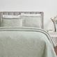 Hibiscus Floral Cotton Woven Matelasse Bedspread Set Bedding Thumbnail Image