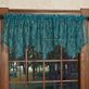 King Peacock Feather Print Sheer Ascot Valance and Window Treatments Thumbnail Image