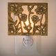 Bloomington Gold Floral Plug In Nightlight Thumbnail Image