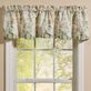 Garden Grace Flower Blossom Cotton Layered Scalloped Window Valance Thumbnail Image