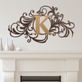 Evanston Indoor Outdoor Monogram Personalized Metal Wall Art Sign by JasonW Studios Thumbnail Image