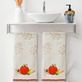 Autumn Harvest Lotion Soap Dispenser and Fall Pumpkin Bathroom Hand Towels Set Thumbnail Image