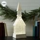 LED Lighted Swirling Glitter Globe Church Thumbnail Image