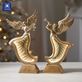 Gold Angelic Blessings EkkoLight Infinity Light Table Sculpture Set Thumbnail Image