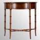 Skilling Cherry or Natural Wooden Demilune Console Table from Butler Specialty Thumbnail Image