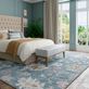 Michalina Variegated Blue Persian Inspired Stain Resistant Area Rugs Thumbnail Image