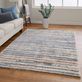 Larsa Striped Shag Style Area Rugs Thumbnail Image