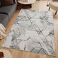 Sylvania Gray Geometric Marbled Design Abstract Area Rugs Thumbnail Image