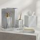 Bergen Gray Marbled Style Resin Bath Accessories Thumbnail Image