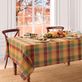 Fall Harvest Plaid Rectangle Tablecloth and Table Linens Thumbnail Image