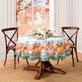 Fall Flourish Pumpkin Round Tablecloth and Table Linens Thumbnail Image