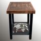 Bears Roasting Marshmallows Rustic Wood and Metal End Table Thumbnail Image