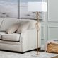 Ringo Gold Metal Ring Modern Floor Lamp Thumbnail Image