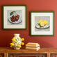Framed Fruit Print Cherries and Lemons Kitchen Dining Wall Art Set Thumbnail Image
