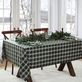 Evergreen Majesty Pine Tree Holiday Plaid Rectangle Tablecloth and Table Linens Thumbnail Image