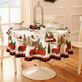 Old Fashioned Pickup Truck Christmas Farmhouse Round Tablecloth and Table Linens Thumbnail Image