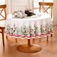 Winter Berry Holiday Round Tablecloth and Table Linens Thumbnail Image