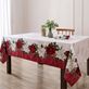 Poinsettia Bloom Christmas Holiday Rectangle Tablecloth and Table Linens Thumbnail Image