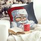 Jolly Santa Claus Everywear(TM) Indoor Outdoor Christmas Decorative Pillow by Liora Manne Thumbnail Image