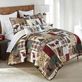 Dashing Rustic Plaid Holiday Mini Quilt Set Bedding from Your Lifestyle by Donna Sharp Thumbnail Image