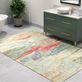 Mirage Machine Washable Multicolored Marbled Abstract Area Rugs Thumbnail Image