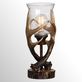 Huxley Rustic Resin Deer Antler Uplight Accent Table Lamp Thumbnail Image
