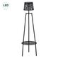 Small Outdoor Solar LED Floor Lamp Plant Stand Shelf Thumbnail Image