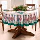 Nutcracker Royale Christmas Holiday Round Tablecloth and Table Linens Thumbnail Image