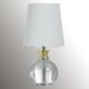 Beatrice Crystal Glass Orb Accent Table Lamp by Tamara Day Thumbnail Image