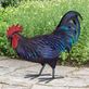 Shetland Rooster Indoor Outdoor Metal Sculpture Thumbnail Image