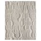 Ciro Ivory and Gray Abstract Hand Hooked Wool Area Rugs Thumbnail Image