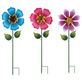 Flower Outdoor Garden Metal Wind Spinner Stake Thumbnail Image